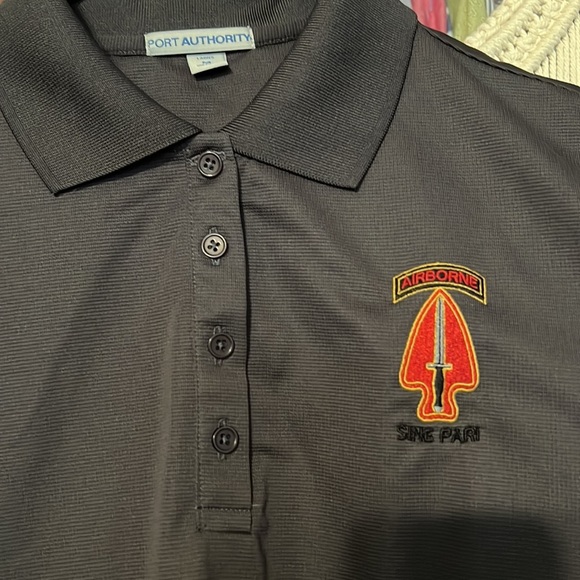 Moisture wicking work golf polo Ladies SZ Med - Picture 2 of 5